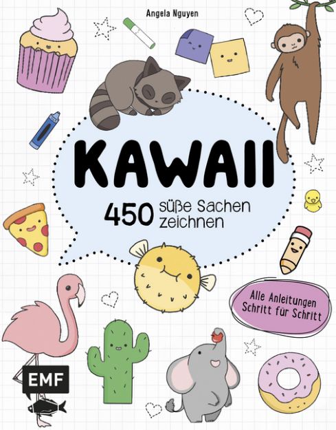 Bild von Nguyen A: Kawaii – 450 süsse Sachenzeichnen