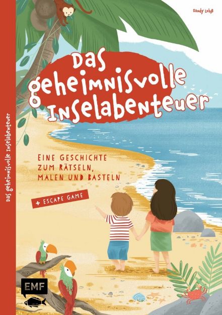 Bild von Das geheimnisvolle Inselabenteuer – EineGeschichte zum Rätseln, Malen und Baste