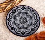 Bild von Räucherstäbchenhalter aus Speckstein Mandala, gross