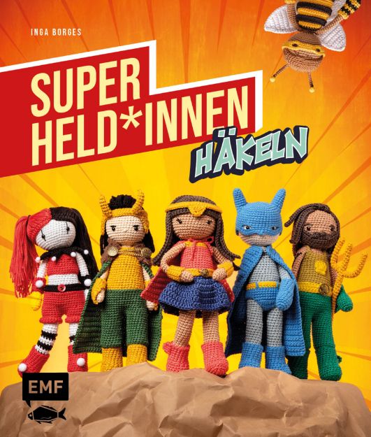 Bild von Borges I: Superhelden und -heldinnenhäkeln