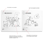 Bild von Hörtenhuber K: Oups Malbuch mitWerte-Alphabet
