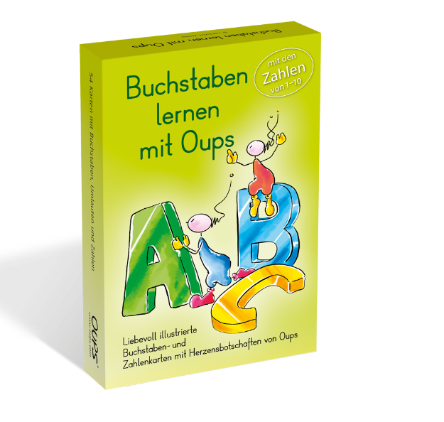 Bild von Hörtenhuber K: OUPS Buchstabenkarten -Buchstaben lernen mit Oups