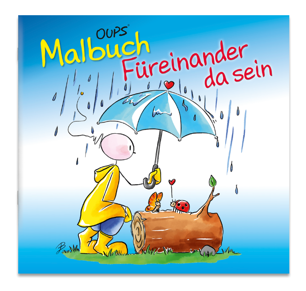 Bild von Hörtenhuber K: Oups - MalbuchFüreinander da sein