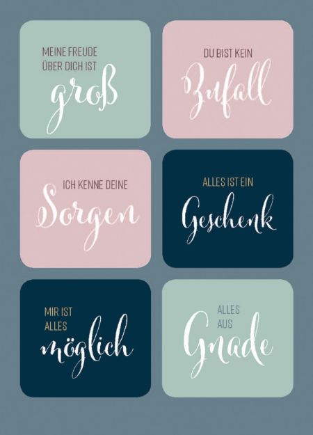 Bild von Brunnen Sticker-Karte Zusprüche Gottes 1Ex.