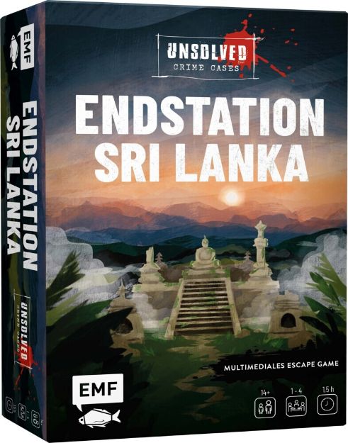 Bild von Paperdice Holding GmbH: Krimi-Spielebox:Unsolved Crime Cases – Endstation Sri L