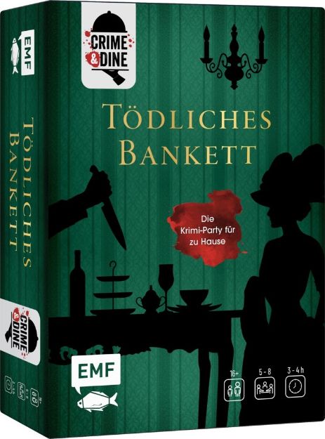Bild von Paperdice Holding GmbH: Crime & Dine –Das Krimi-Dinner-Set: Tödliches Bankett