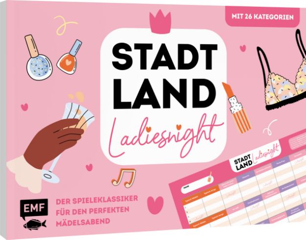 Bild von Stadt, Land, Ladiesnight – DerSpieleklassiker für den perfekten Mädel