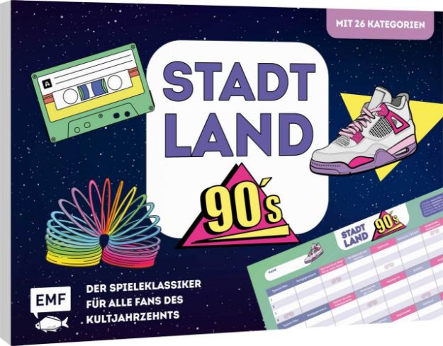 Bild von Stadt, Land, 90s – Der Spieleklassikerfür alle Fans des Kultjahrzehnts