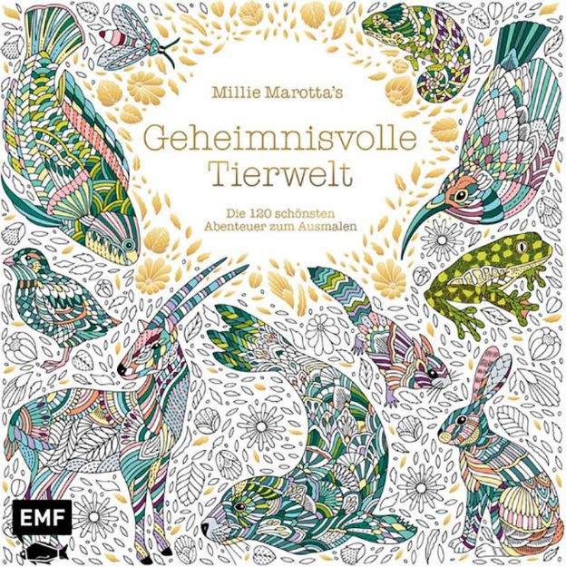 Bild von Marotta M: Millie Marotta'sGeheimnisvolle Tierwelt – Die 120 schön