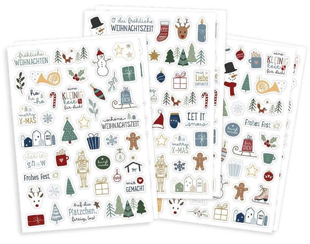 Bild von Sticker-Set Weihnachten
