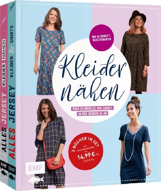 Bild von Kerscher S: Kleider nähen – Über 25Modelle aus Jersey in den Grössen 34–46