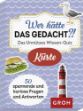 Bild von Wolfmeier, Bärbel: Wer hätte das gedacht?! Das Unnützes Wissen-Quiz Küste