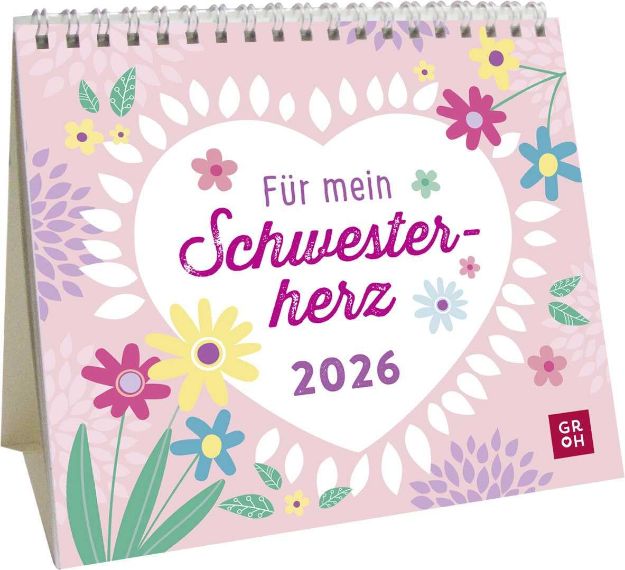Bild von Mini-Kalender 2026: Für mein Schwesterherz