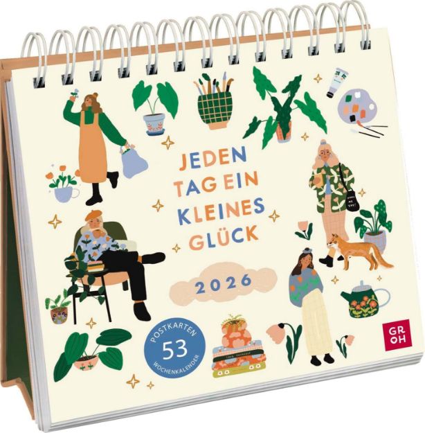 Bild von Postkartenkalender 2026: Jeden Tag ein kleines Glück