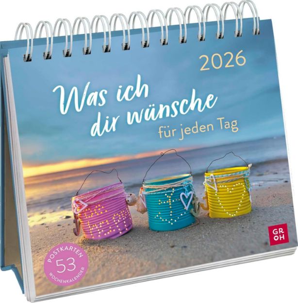 Bild von Postkartenkalender 2026: Was ich dir wünsche für jeden Tag