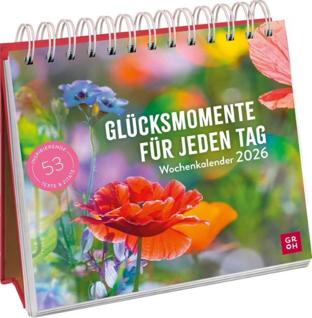 Bild von Wochenkalender 2026: Glücksmomente für jeden Tag