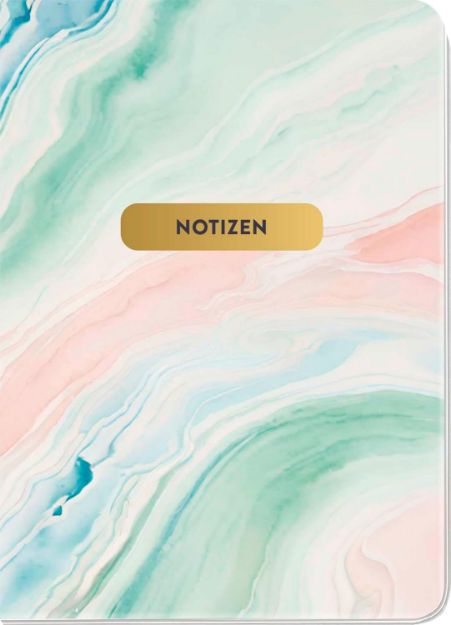 Bild von Notizheft Blumenglück Pastell