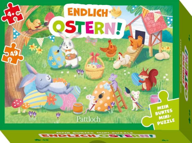 Bild von Mein buntes Mini-Puzzle - Endlich Ostern!