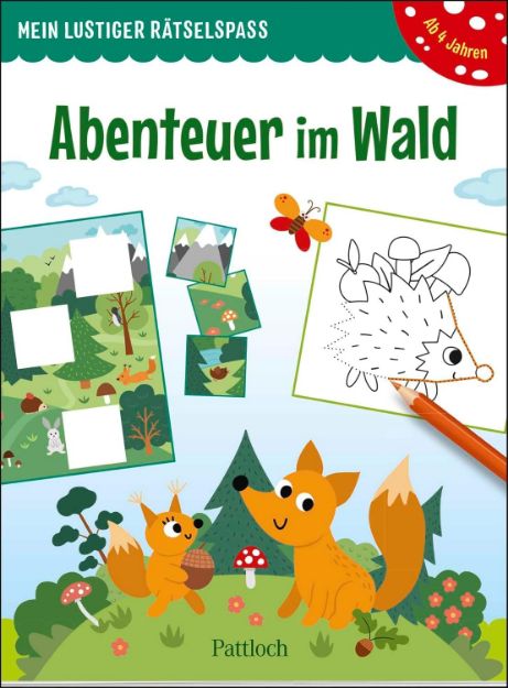 Bild von Mein lustiger Rätselspass - Abenteuer im Wald
