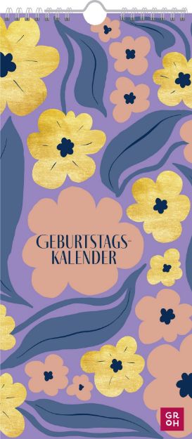 Bild von Immerwährender Geburtstagskalender Blumen