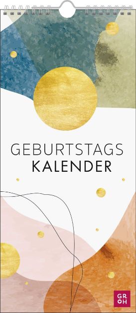 Bild von Immerwährender Geburtstagskalender Pattern