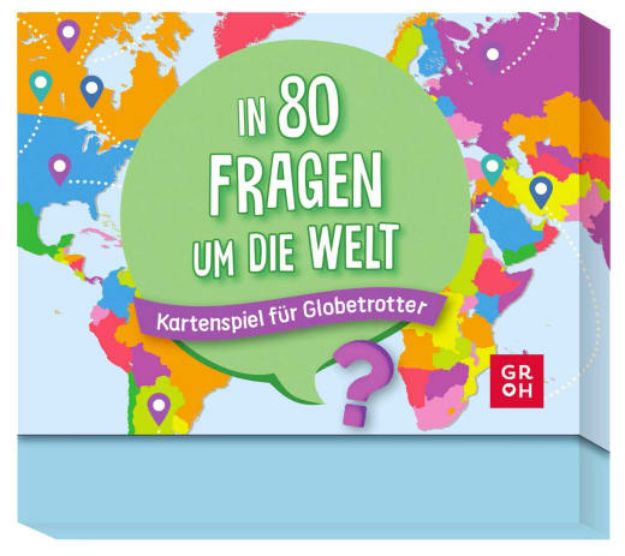 Bild von In 80 Fragen um die Welt - Kartenspiel für Globetrotter