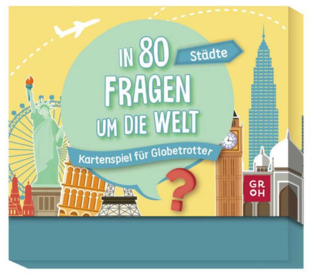 Bild von In 80 Fragen um die Welt - Städte: Kartenspiel für Globetrotter