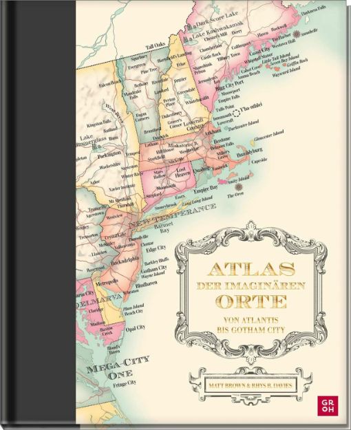 Bild von Brown, Matt Davies, Rhys B.: Atlas der imaginären Orte