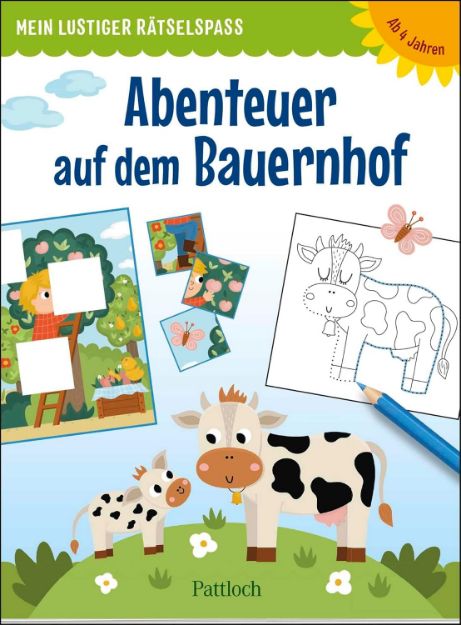 Bild von Mein lustiger Rätselspass - Abenteuer auf dem Bauernhof