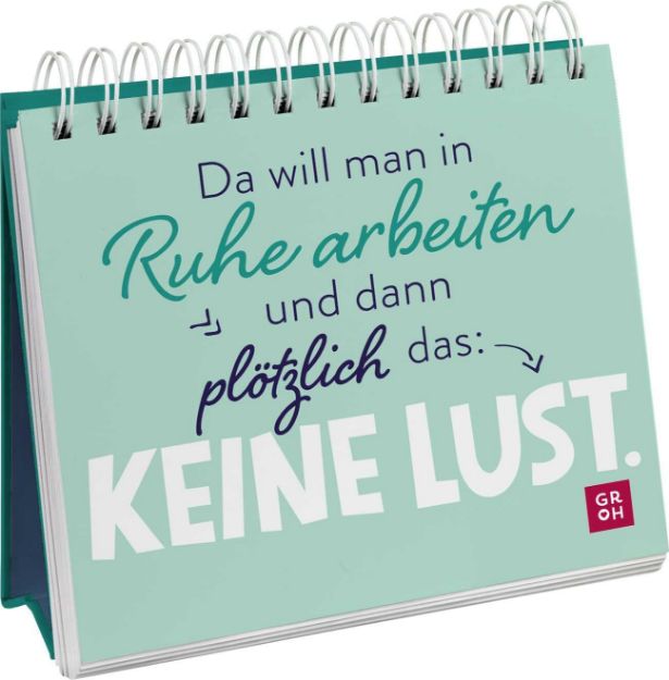 Bild von Da will man in Ruhe arbeiten und dann plötzlich das: keine Lust.