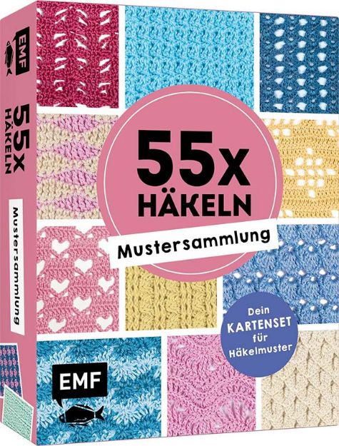Bild von Lingfeld-Hertner M: 55 x häkeln –Mustersammlung: Dein Kartenset