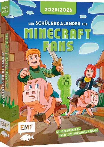 Bild von Schröer S: Der Schülerkalender fürMinecraft-Fans 2025/2026