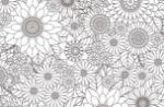 Bild von Colorful Mandala – Blüten undSchmetterlinge