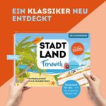 Bild von Stadt, Land, Fernweh – DerSpieleklassiker für alle Urlauber*innen