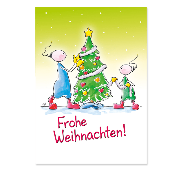 Bild von Hörtenhuber K: Oups Postkarte Weihnachten