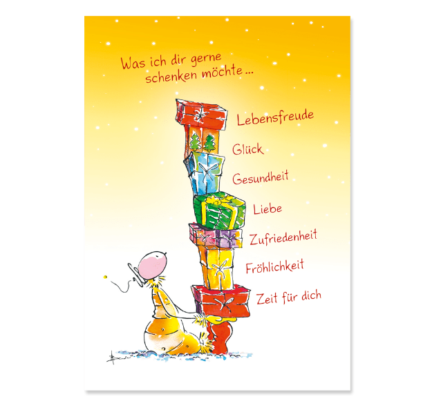 Bild von Hörtenhuber K: Oups Postkarte Weihnachten