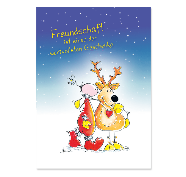 Bild von Hörtenhuber K: Oups Postkarte Weihnachten