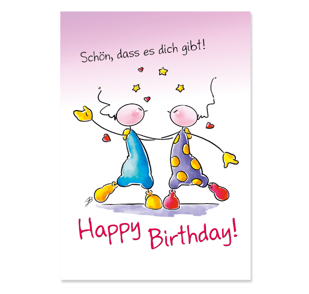 Bild von Hörtenhuber K: Oups Postkarte Geburtstag