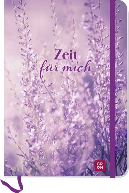 Bild von Notizbuch Auszeit Lavendel