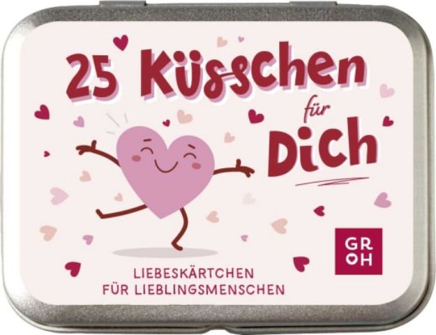Bild von Metalldose 25 Küsschen für Dich