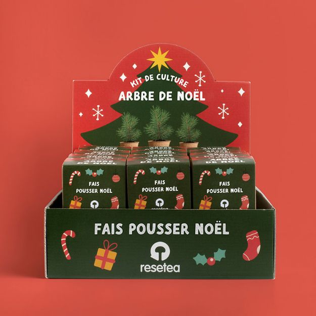 Bild von Présentoir Kit Arbre de Noël (24pcs) (français)