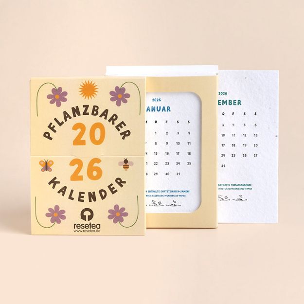 Bild von Pflanzbarer Kalender 2026