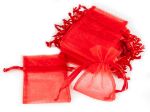 Bild von Organzabeutel klein, rot, 9x12cm, 50 Stück