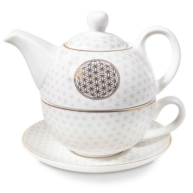 Bild von Tea for One Blume des Lebens