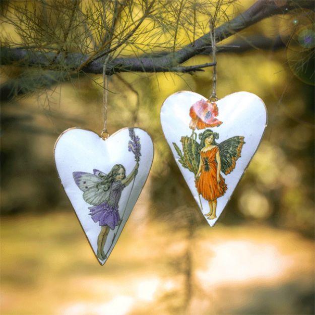 Bild von Mohnblüte Fairy Papavera Herzhänger Flower Fairy