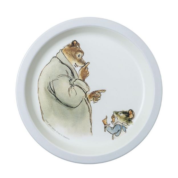 Bild von ernest et célestine - baby plate  ø18cm, VE-6