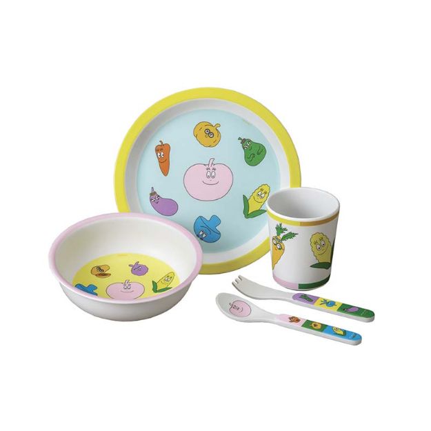 Bild von 5-teiliges service in geshenkbox barbapapa veggie, VE-3