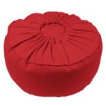 Bild von Meditationskissen Basic Höhe 14 cm in Erdbeerrot von Lotus Design