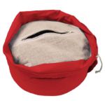 Bild von Meditationskissen Basic Höhe 14 cm in Erdbeerrot von Lotus Design