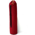 Bild von Yogatasche für Schurwollmatte 92 cm x Ø 21 cm in Weinrot von Lotus Design